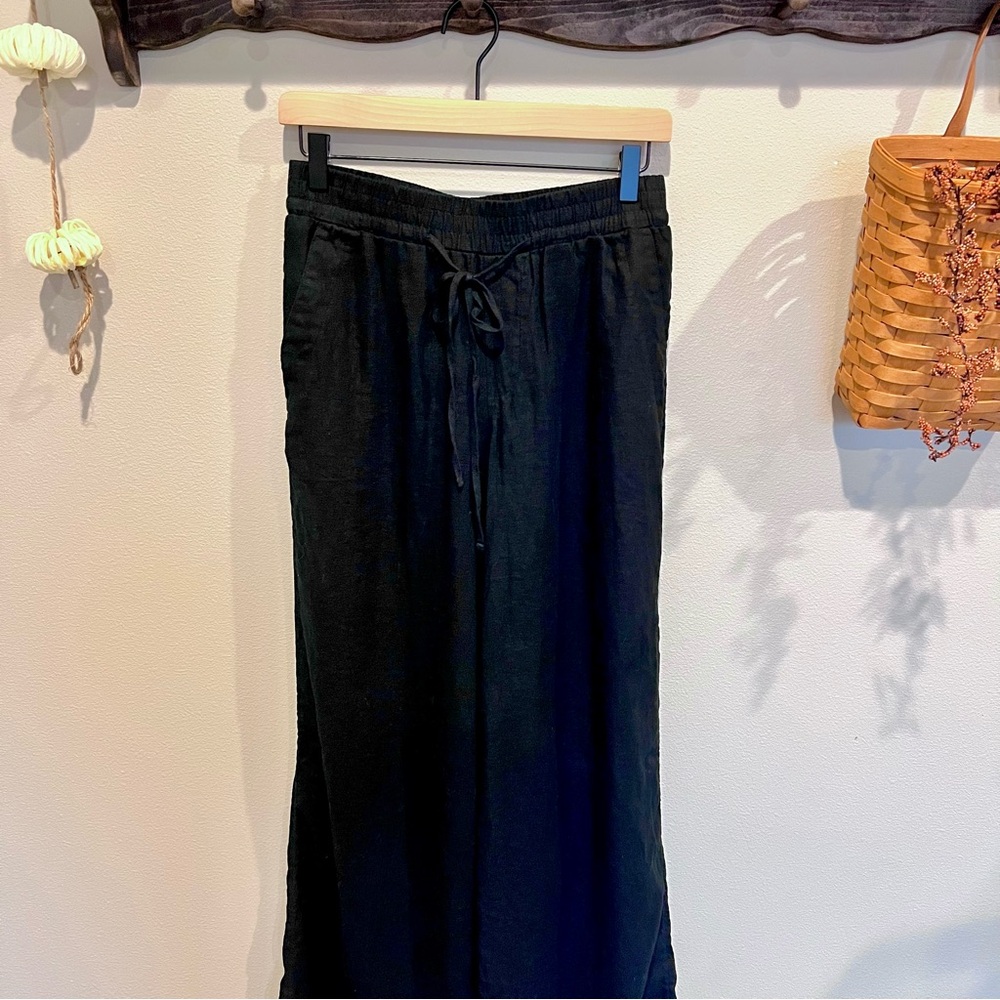 A New Day Linen Blend Wide Leg Pants